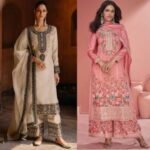 aqsa post ; 3  Jahan Aara Raw Silk Formal Stitched Dress